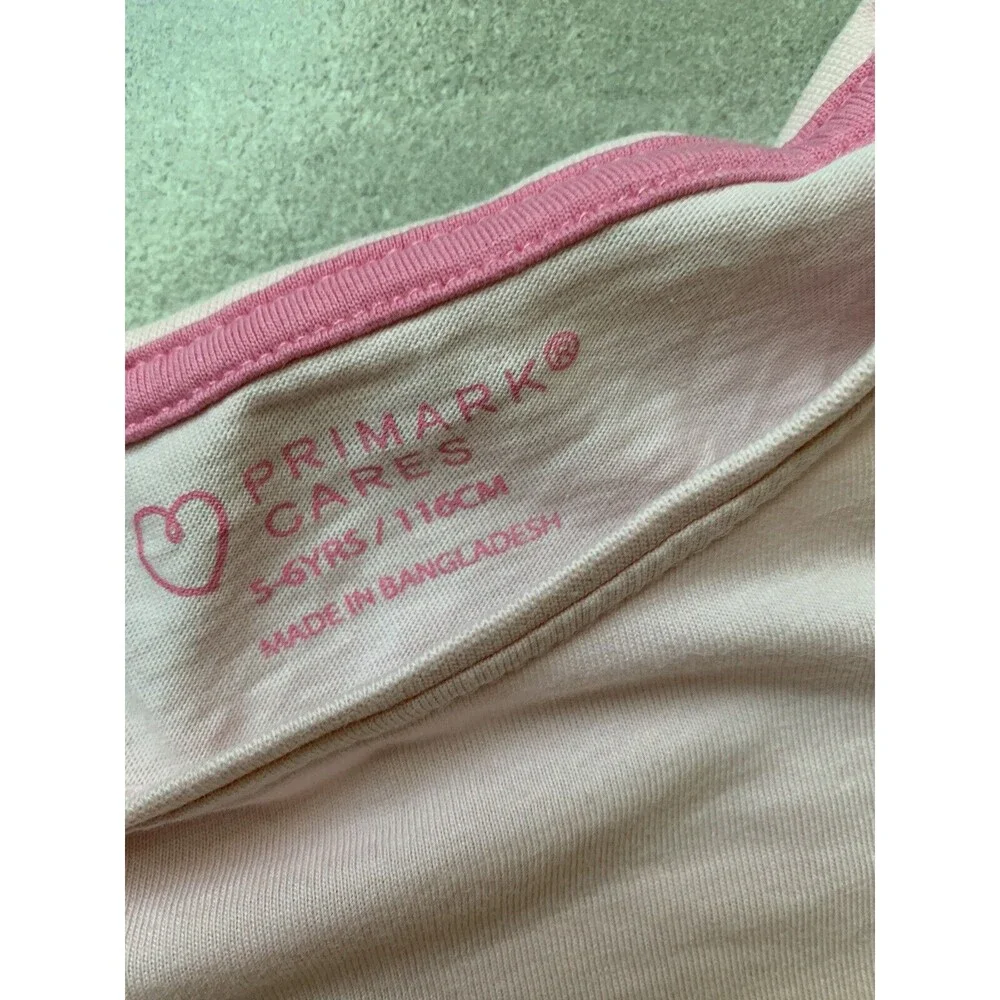 Primark Girls 5T Pink Play Outfit